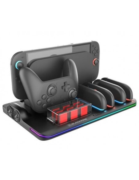 -21143-Switch 2 - Blackfire Multifunction Led Charge Stand-8431305035916