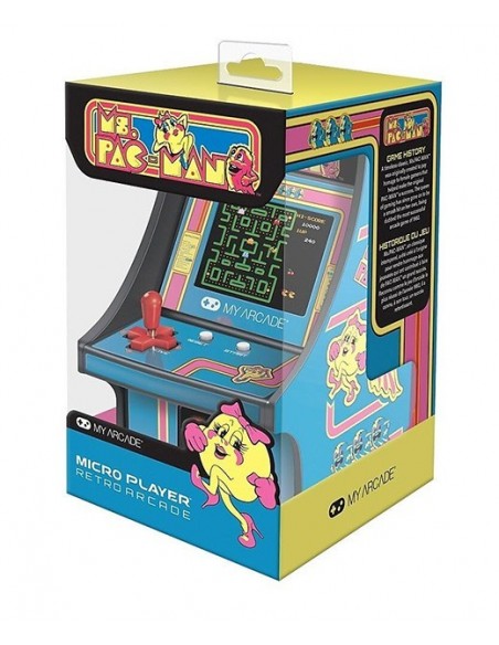 -3117-Retro - Micro Player Ms PacMan 6,75 inch-0845620032303