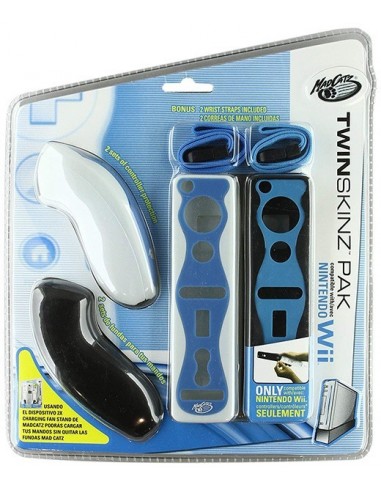 1330-Wii - Pack Duo Skinz -Mad Catz --0728658012786