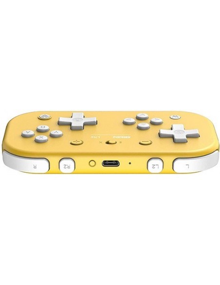-3584-Switch - Mando Wireless Switch Lite - Amarillo 8Bitdo (Switch - PC)-6922621501084
