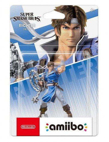 3741-Amiibos - Figura Amiibo Richter Belmont (Serie SSB)-0045496380885
