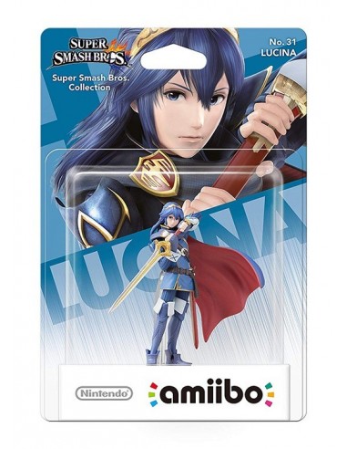 3835-Amiibos - Figura Amiibo Lucina (Serie SSB)-0045496352851