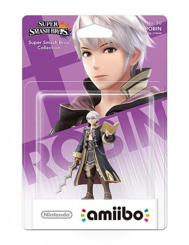 3837-Amiibos - Figura Amiibo Robin (Serie SSB)-0045496352844