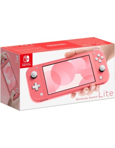 4124-Switch - Nintendo Switch Consola Lite Coral-0045496453176