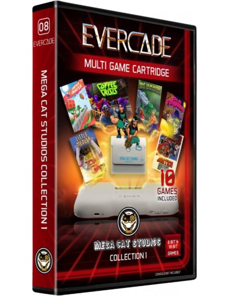 -4159-Retro - Cartucho Evercade Mega Cat 1-5060690790785
