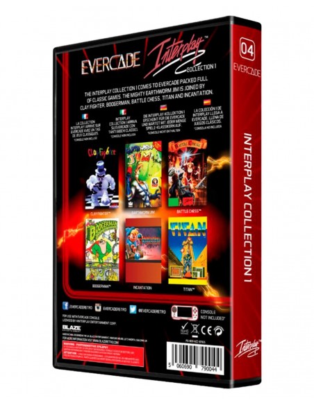 -4139-Retro - Cartucho Evercade Interplay 1-5060690790044