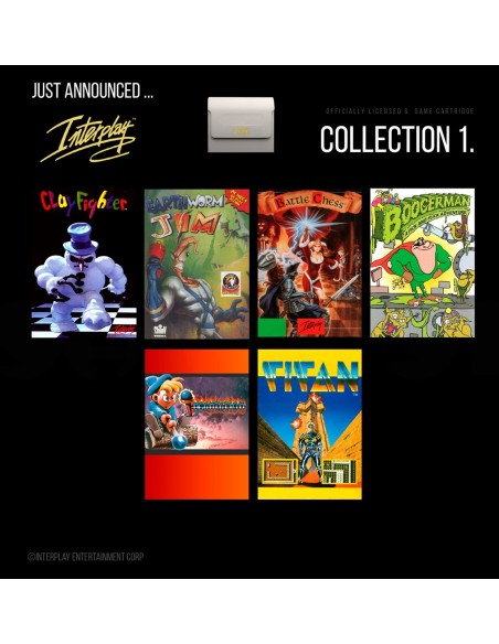 -4139-Retro - Cartucho Evercade Interplay 1-5060690790044