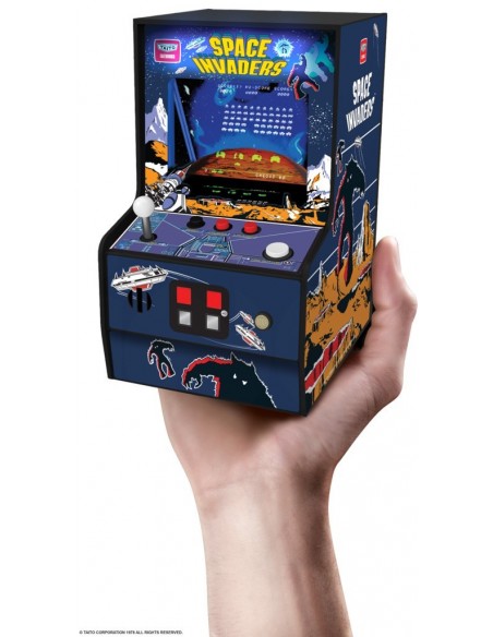 -4436-Retro - Micro Player Space Invaders 6,75 inch-0845620032792