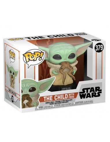 4618-Figuras - Figura POP! The Child with Frog Star Wars The Mandalorian-0889698499323