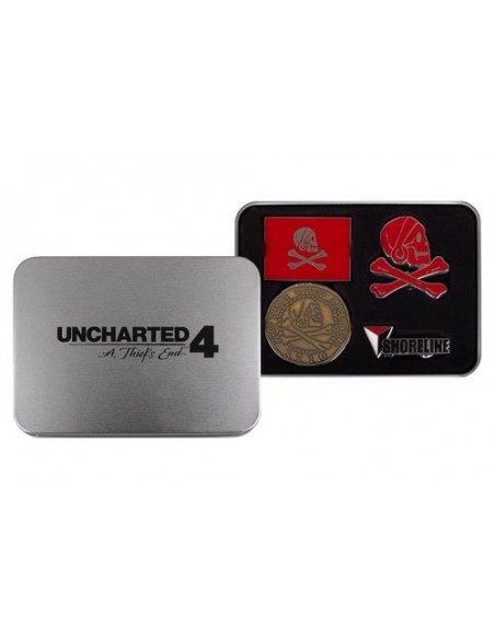 -4635-Merchandising - Set de Pins Uncharted 4-4260144322444