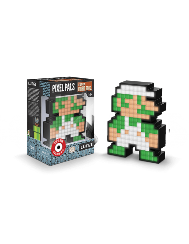 4476-Merchandising - Pixel Pals  Nintendo  8-Bit Luigi (Try me!)-0708056061111
