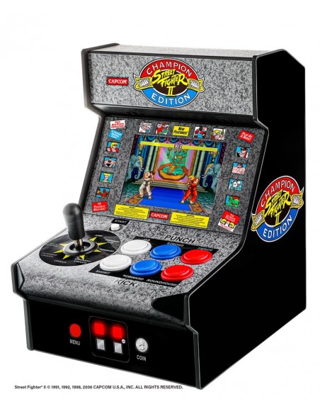 -4755-Retro - Micro Player Street Fighter II 7,5 inch-0845620032839