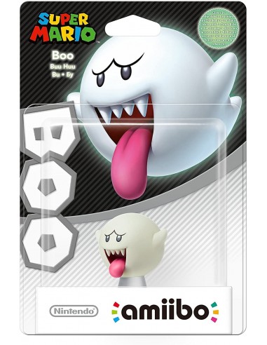 4785-Amiibos - Figura Amiibo Boo (Serie Super Mario)-0045496380205