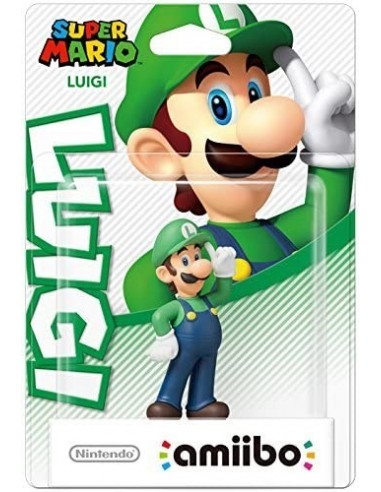 4783-Amiibos - Figura Amiibo Luigi (Serie Super Mario)-0045496352776
