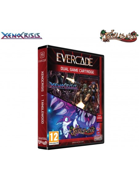 -4561-Retro - Cartucho Evercade Xeno Crisis/Tanglewood Dual Game-5060690791485