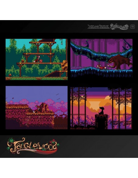 -4561-Retro - Cartucho Evercade Xeno Crisis/Tanglewood Dual Game-5060690791485