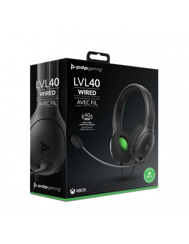 3204-Xbox Series X - LVL40 Wired Auricular Gaming Licenciado-0708056065720