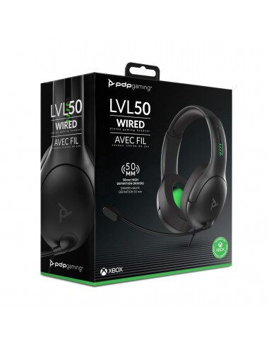 3193-Xbox Series X - LVL50 Wired Auricular Gaming Licenciado-0708056064549