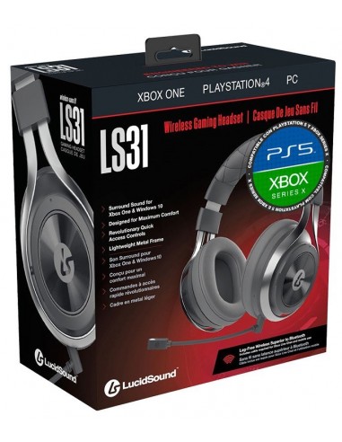5130-Multi Plataforma - Auriculares LucidSound LS31 Wireless Gaming Headset-0852888006212