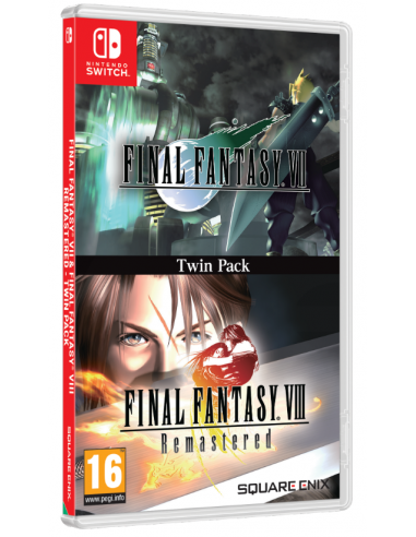5286-Switch - Final Fantasy VII + VIII Remastered - Twin Pack-5021290087859