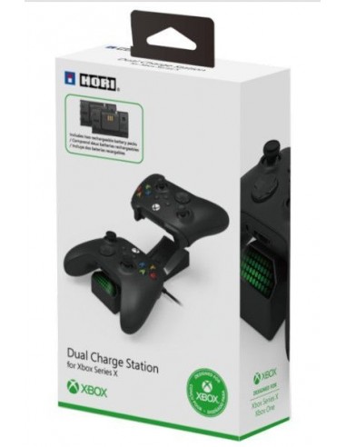 5227-Xbox Smart Delivery - Base de Carga Doble Hori Negra (XOne & Series /PC)-0810050910262