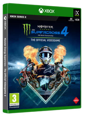 5471-Xbox Series X - Monster Energy Supercross: El Videojuego Oficial 4-8057168502169