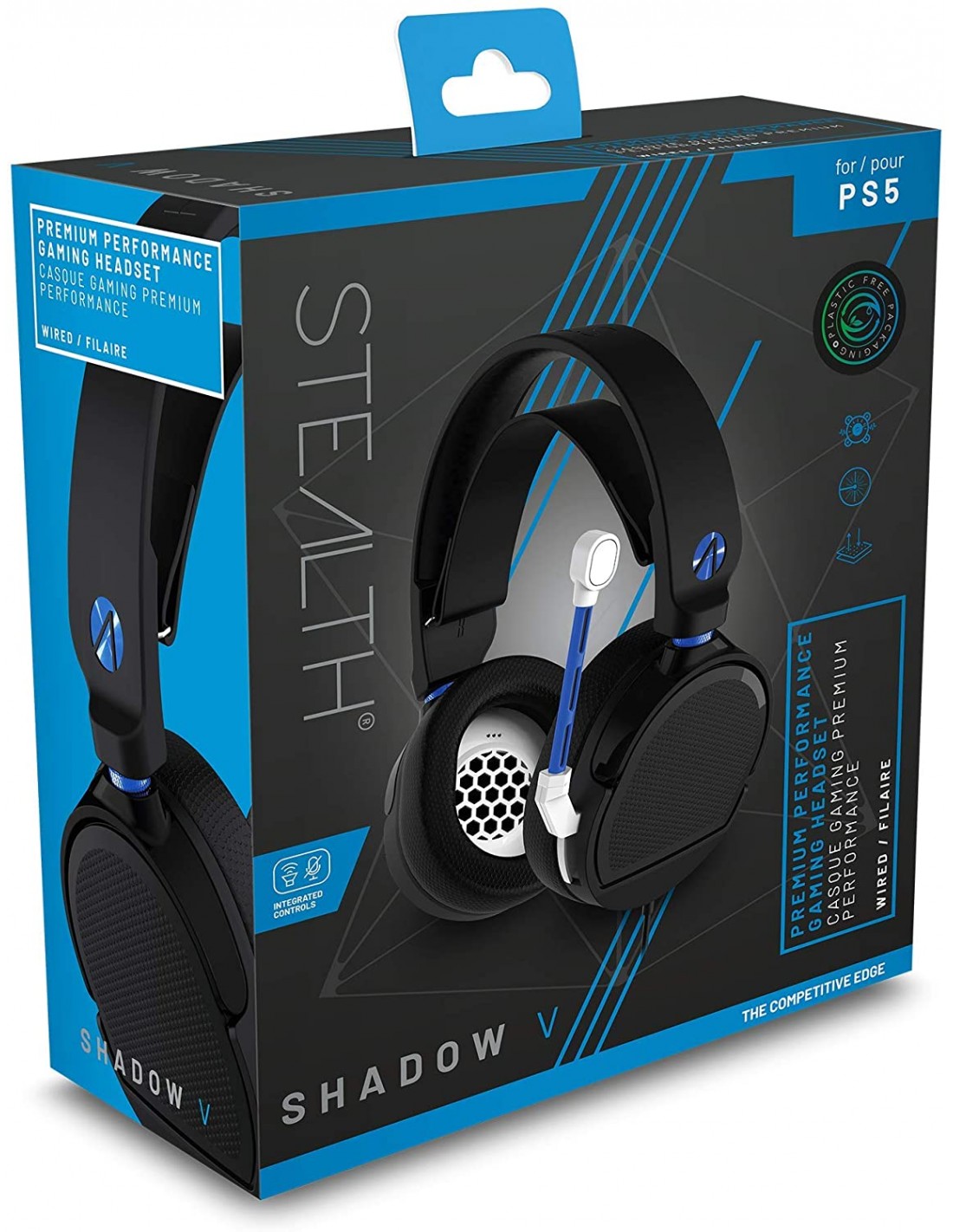 dolor de cabeza septiembre galope PS5 - Stereo Gaming Headset SP Shadow V Negro